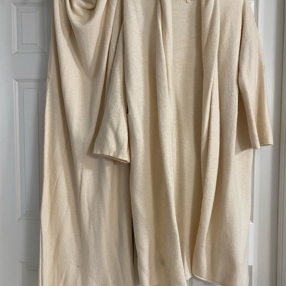 Lauren Manoogian Long Shawl Cardigan~Rare and Handmade in Peru Size 0/S - Picture 3 of 6